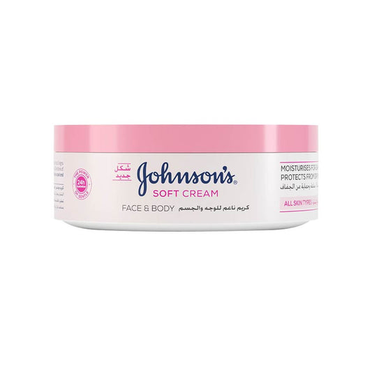 Johnson's 24 Hour Moisture Soft Cream - 100ml | B.6223000655313 (II/OSO/OSE-TX)