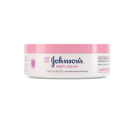 Johnson's Soft Cream for Face & Body - 200 ml | B.3574661656014 (OSA/OSM/OOS-TX)
