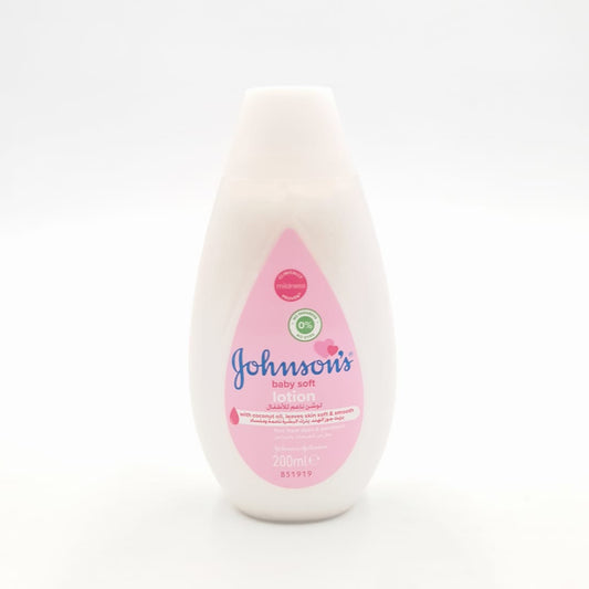 Johnson's Baby Soft Lotion 200ml | B.20043459 (ONS/ONN/ONC-TX)