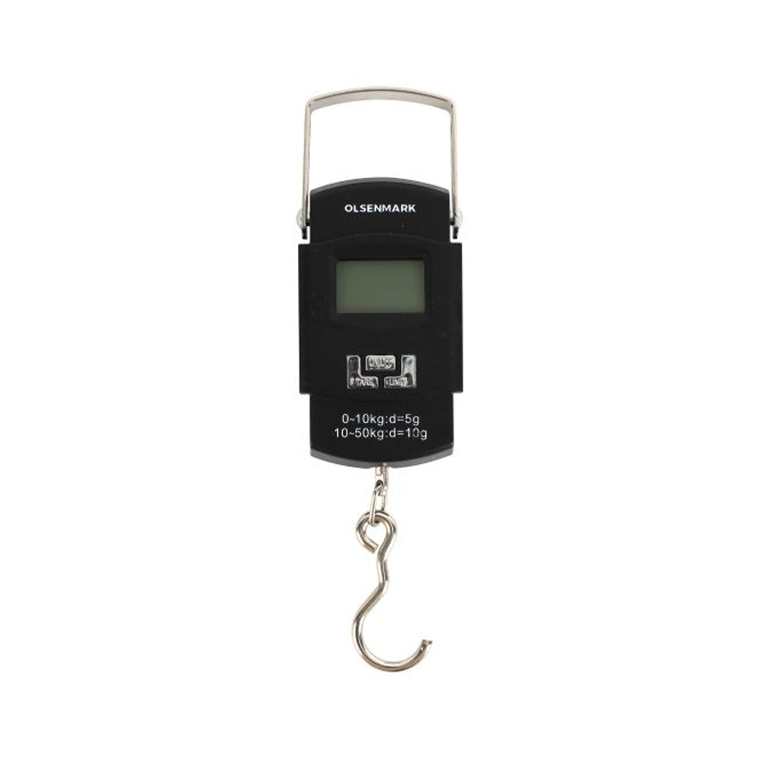 Olsenmark Portable Electronic Scale- OMLS7036/ Handheld Weighing Machine for Luggage, Suitcases, Multi-Purpose Hanging Baggage Weight | B.6294016361666(NC-NM-ES TX)
