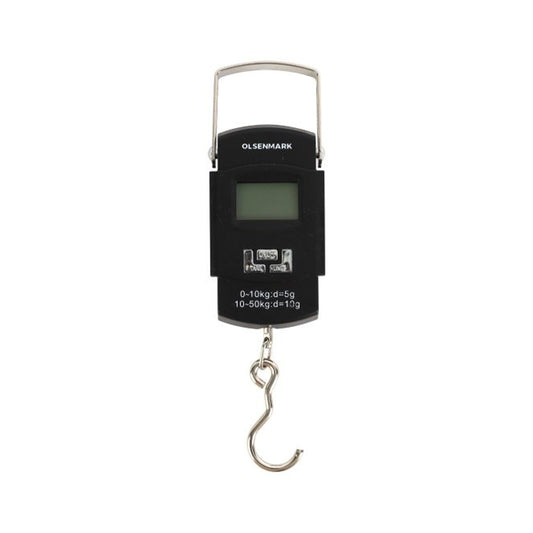 Olsenmark Portable Electronic Scale- OMLS7036/ Handheld Weighing Machine for Luggage, Suitcases, Multi-Purpose Hanging Baggage Weight | B.6294016361666(NC-NM-ES TX)