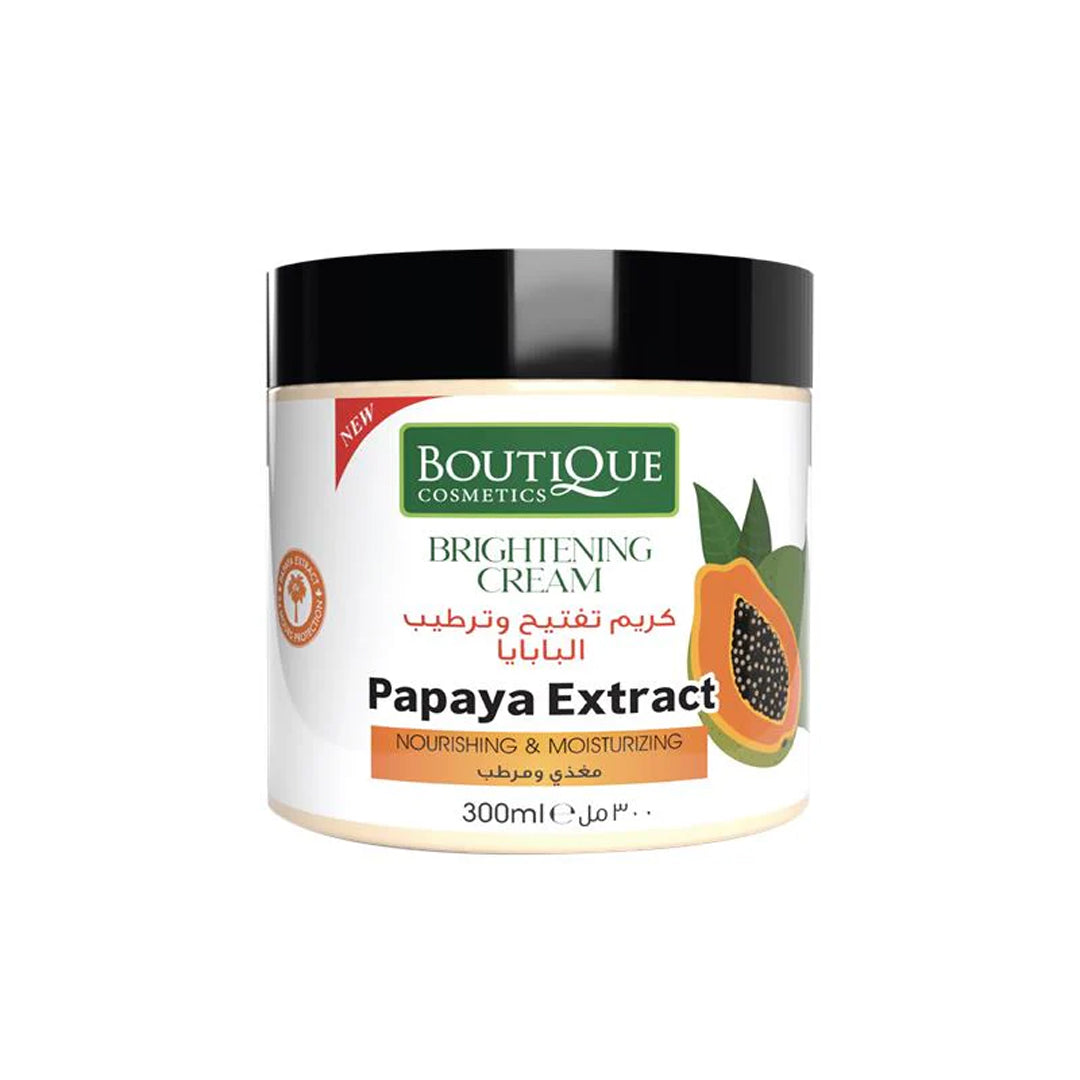 Boutique Papaya Extract Brightening Cream 300ml | B.99946234 (AI/RO/RC-TX)