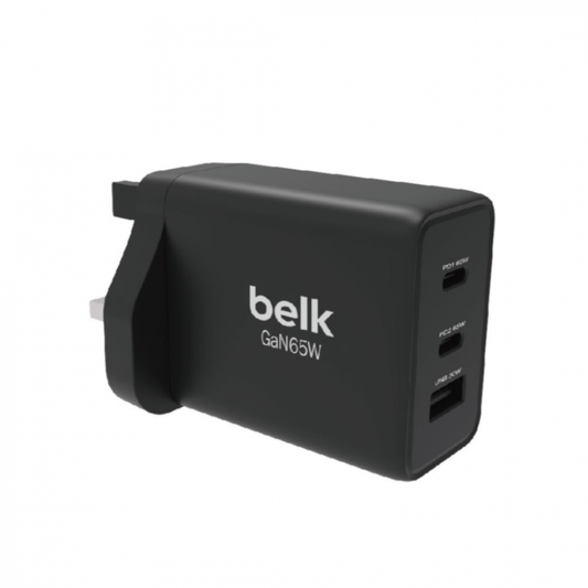 Belk Gan USB-C 3-Port Charger 65W (BG/GX/DT)