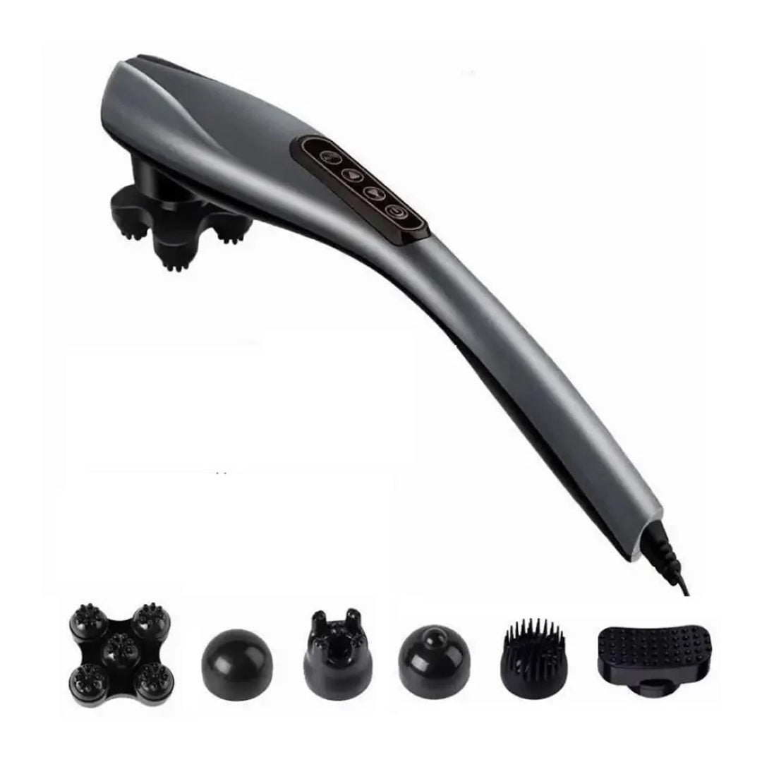 6 in 1 Magic Massager (Plus) Full Body Hammer Massager With 6 Attachments (JY-2024A) | B.99942571 (CI/HN/HH-TX) B.