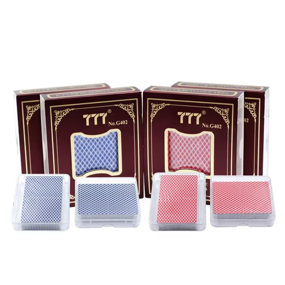High-End Quality No. 777 Plastic Playing Cards | B.6949670530810 (CC-CA-CM)