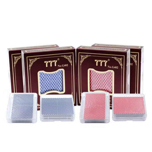 High-End Quality No. 777 Plastic Playing Cards | B.6949670530810 (CC-CA-CM)