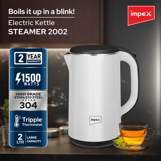 Impex Electric Kettle Steamer 2002 | B.8906126680510 (AM-TX)