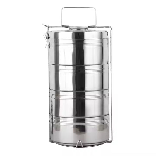 4 layer handpan Vacuum food carrier hot pot lunch box | B.6718600131157 (HS-HC-HM)