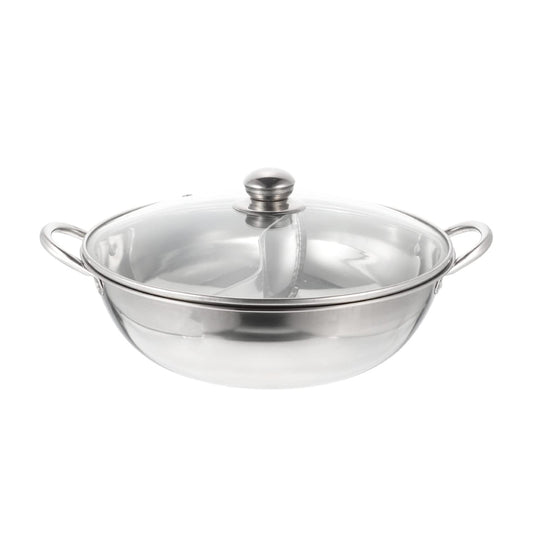 Stainless Steel Hot Pot with Glass Lid 23cm | B.99927783 (OH-TX)