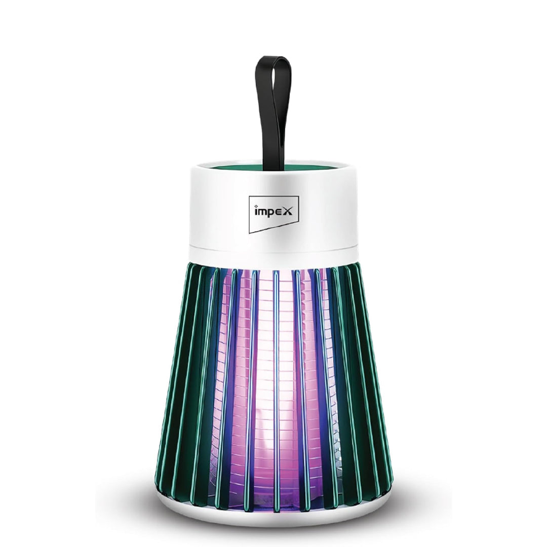 Impex Mosquito Killer, Portable Electronic Rechargeable Powerful Insect Killer UV light Lamp, Bug Zapper, Wasp Killer, Insect Trap For Home, Bedroom, Office | B.8906062168462 (NC-NA-NM)