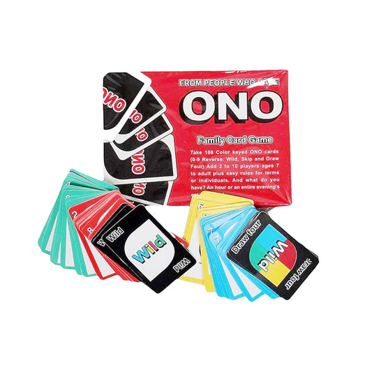 ONO DELUXE Cards/ Family Game / Traditonal Card Game | B.2936392820019 (SR-SM-OS-TX)