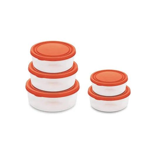 Multipurpose Storage Container Round Set 5PCS | B.8906124337898 (OS-OO-ON)