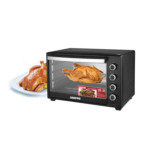 Geepas Electric Oven with Rotisserie & Convection GO4451N | B.6294010881184 (ERS-EMS-EIS-TX)