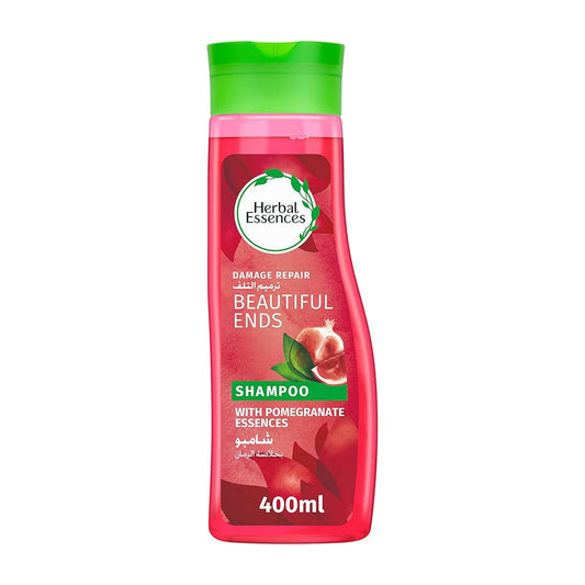 Herbal Essences Beautiful Ends Split End Protection Shampoo with Juicy Pomegranate Essences, 400ml | B.5011321609228 (ONO-ONC-ONM)