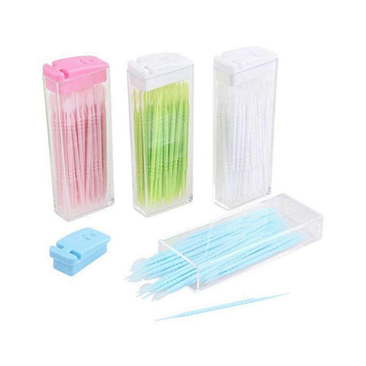 Plastic Toothpicks 2 Way Tooth Picks 24 Box | B.20038828 (OM/NS/NN-TX)