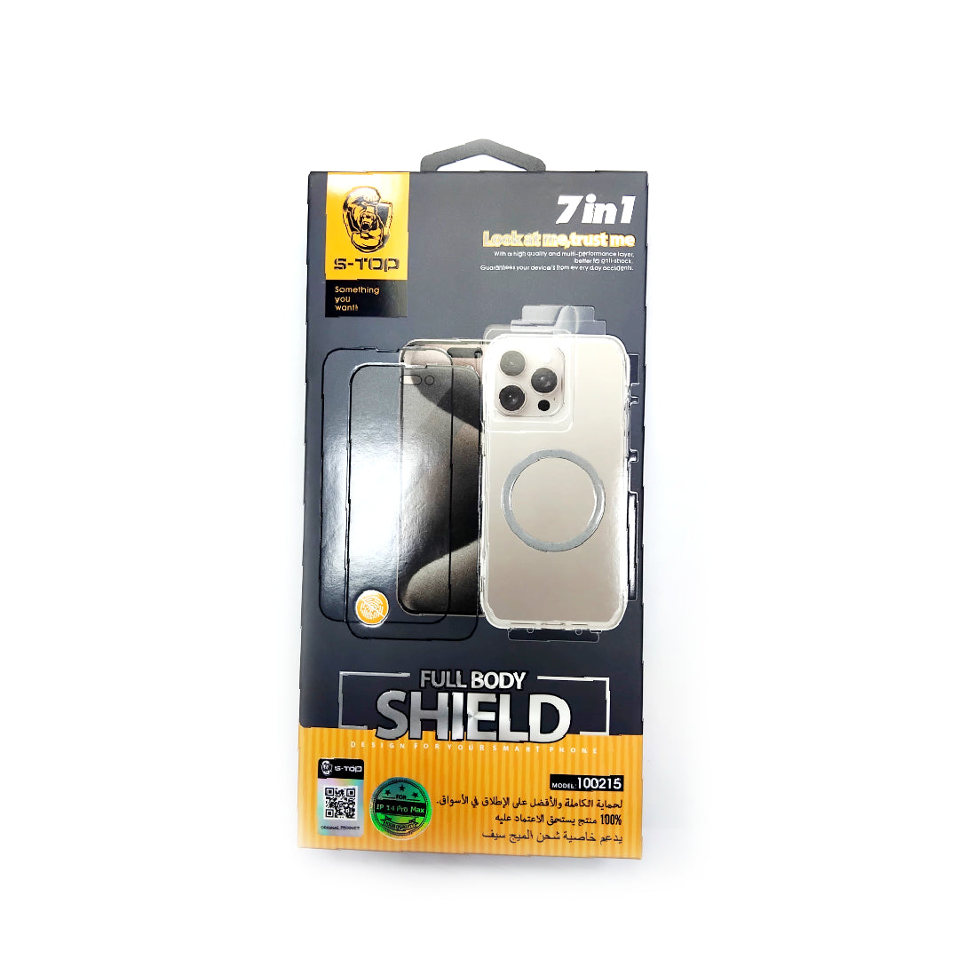 S-TOP-100215 | 7 in 1 Full Protection Package | IPhone 14 Pro Max (LP/UT/BT)