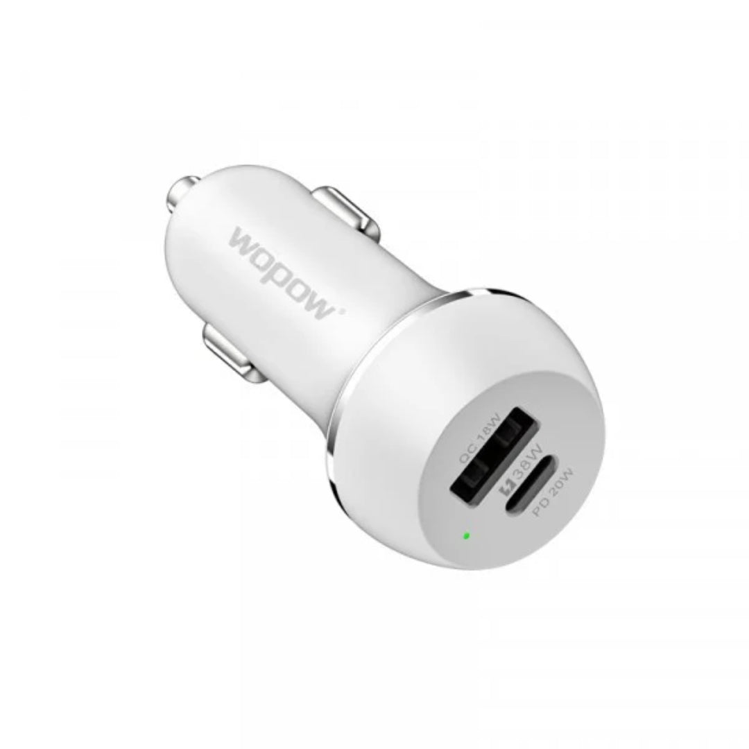 Wopow Car Charger 38W (XB/FU/BT)