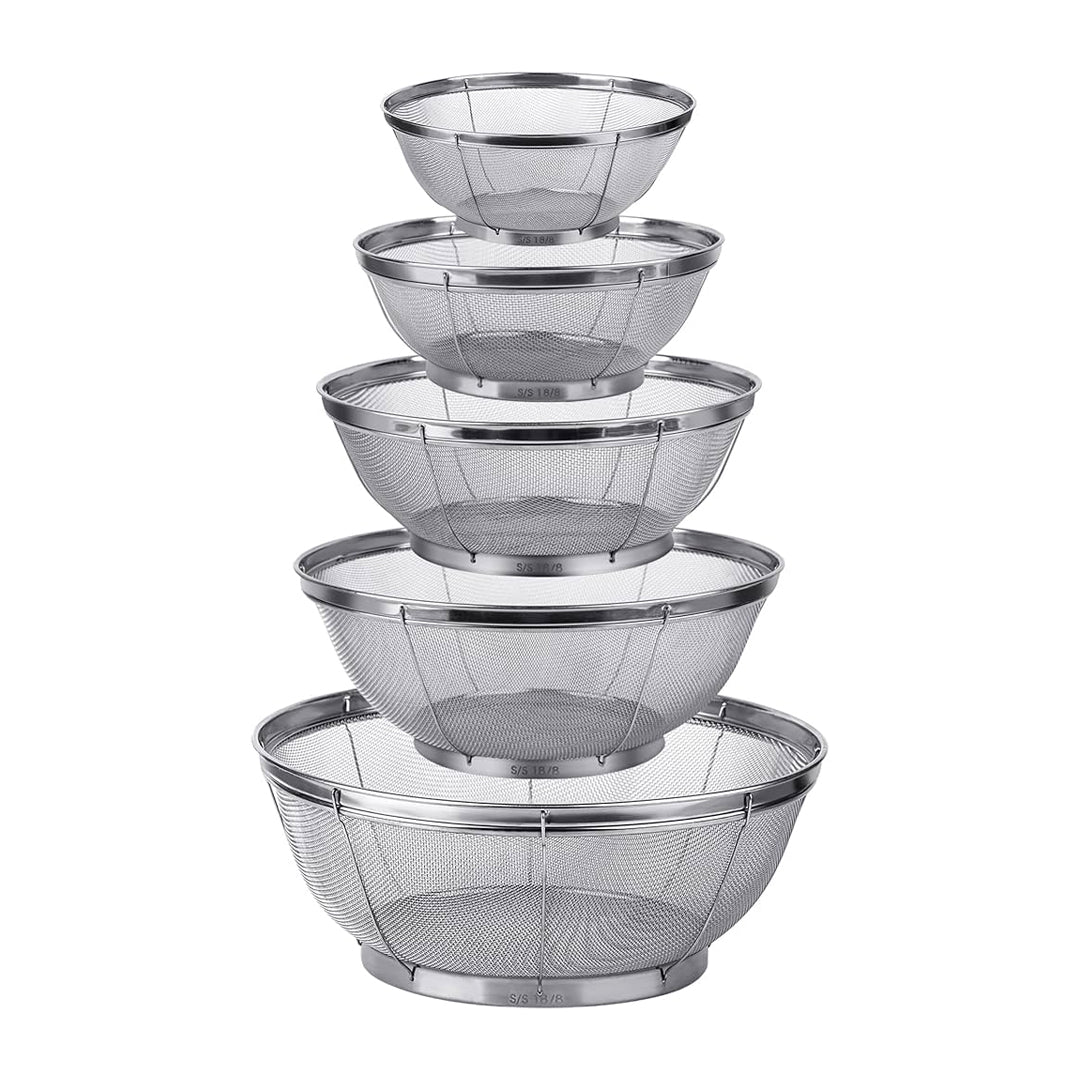 Multipurpose Colander Strainer Set 5PCS | B.6974935023219 (NE-NH-NR)
