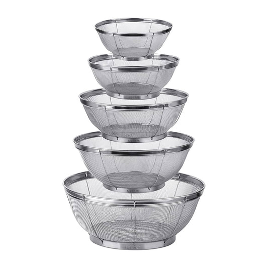 Multipurpose Colander Strainer Set 5PCS | B.6974935023219 (NE-NH-NR)
