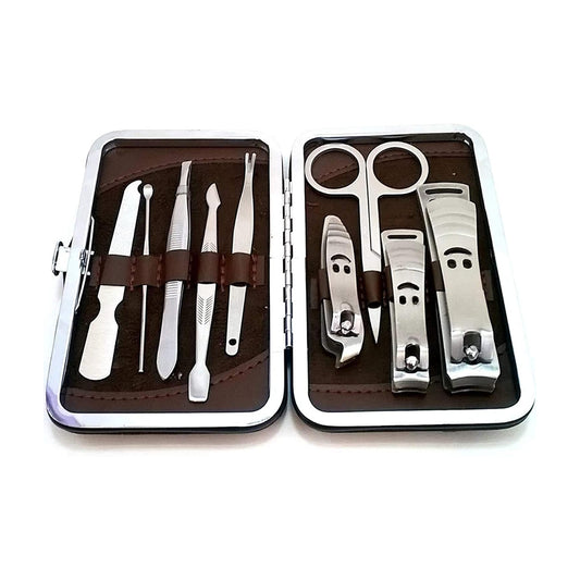 9 in 1 Manicure & Pedicure Grooming Kit Set for Women | B.20035443 (HN-TX)