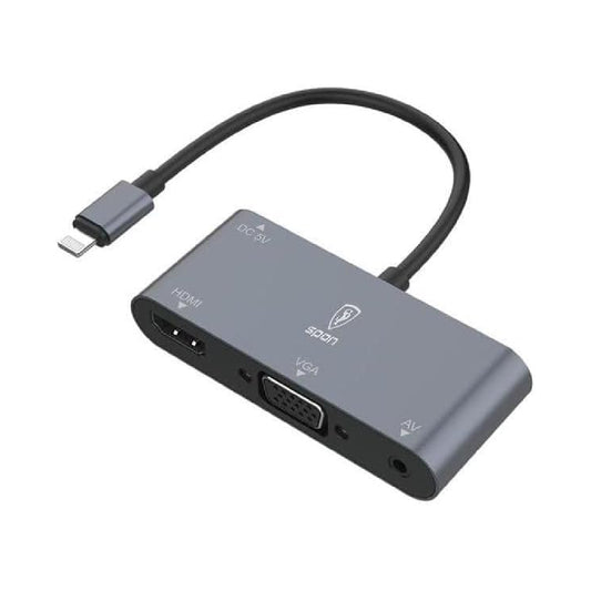 SPON HDMI Lightning to HDTV+VGA Converter (FU/BV/PT)