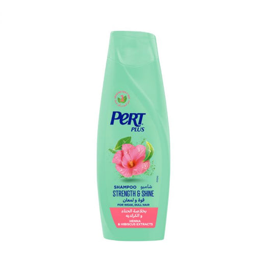 Pert Plus, Shampoo, Strength & Shine, Henna Extract - 400 Ml | B.20040389 (OOM-ONN-ONR-TX)