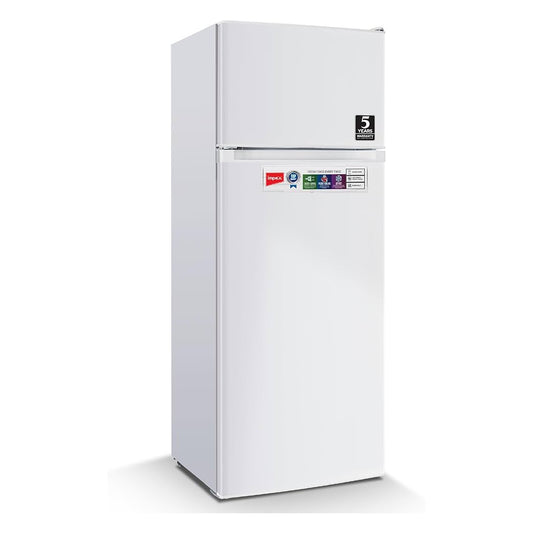 Impex Direct Cool Double Door Refrigerator 230 Liter 7.27 Cu.Ft, Freezer, Fast Cooling Fridge, Energy Efficient And Silent Operation,2 Years Product And 5 Years Compressor Warranty-IRF 220 | B.99946241 (IHS-IAH-IMS-TX)