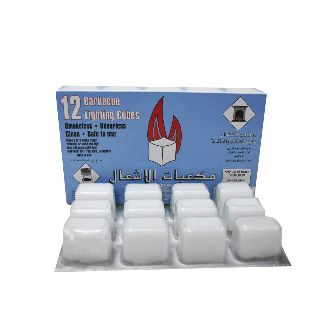 White Barbecue lighting Cubes 12 cubes | B.120033615 (IS/IC/IM-TX)