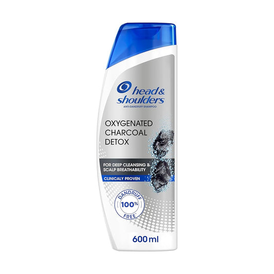Head & Shoulder Anti Dandruff Shampoo Oxygenated Charcoal Detox 600ml | B.8001841054988 (OIS-OIH-NSS)
