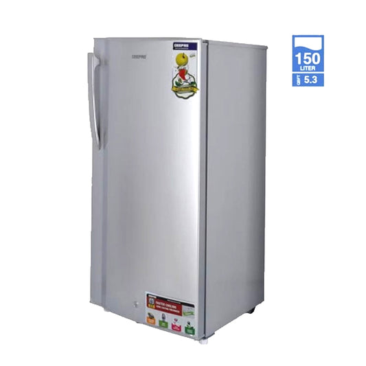 Geepas Single Door Refrigerator, 5.3 ft, 150 L, GRF2009SPE | B.99944131 (AMS-RSS-RNS)