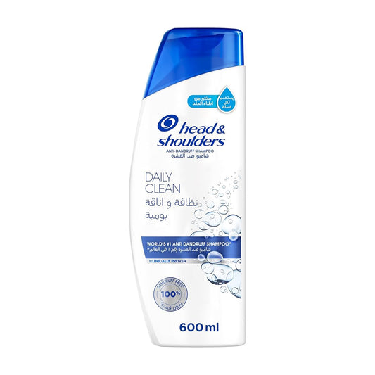 Head & Shoulders Daily Clean Anti-Dandruff Shampoo for Normal Hair, 600 ml | B.4084500821446 (OIS-OIH-NSS)
