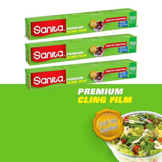 Sanita premium cling film 30cmx30M 3PCS | B.6281017217078 (AR/AI/RO-TX)