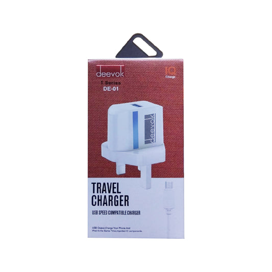 Deevok DE-01 Travel Charger