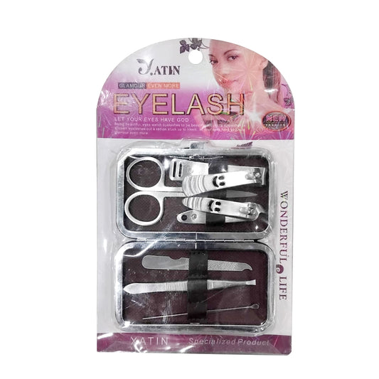 6 PCS Manicure Pedicure Set Nail Clippers - Stainless Steel Manicure Kit - Tools for Nail | B.20035441 (AS-TX)