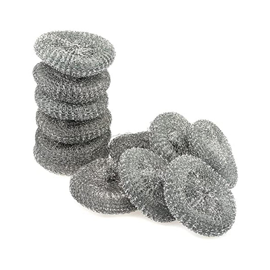 Dish Wash Steel Scrubber 12PCS | B.20040136 (HS/HN/HH-TX)