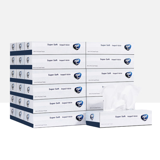Joud Super Soft Tissue 100 sheets X 2Ply 6 Box | B.99868314 (CA-TX)