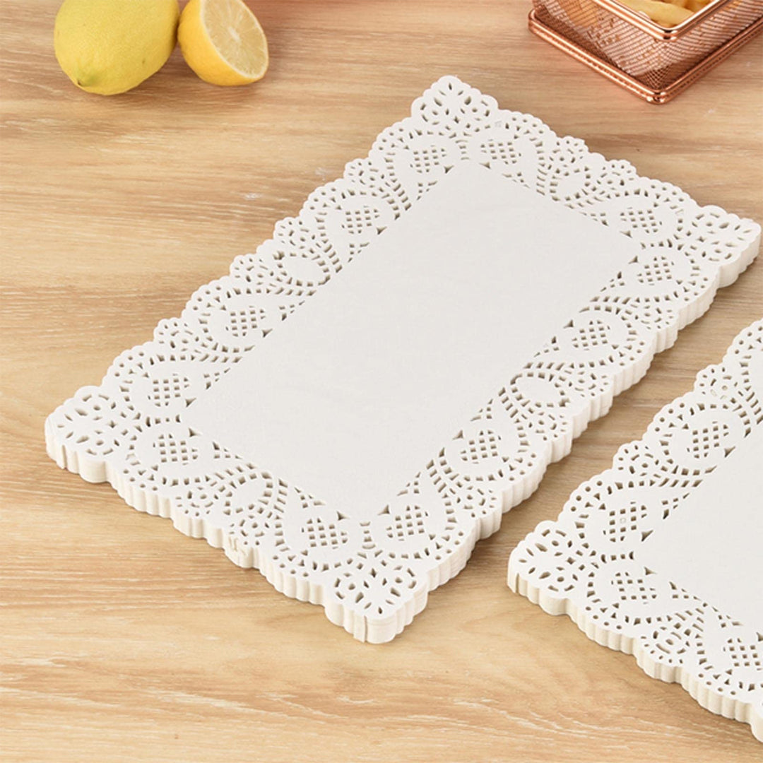 Square Ledari Doilies Paper 65Pcs 30cmX20cm | B.99947590 (OHI/OAC/ORS)