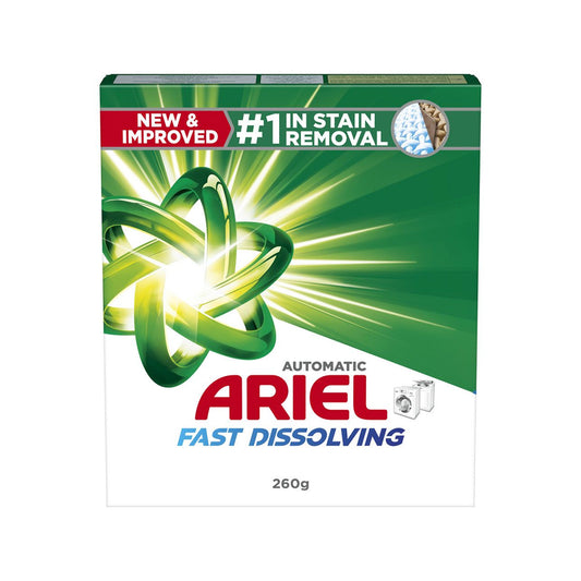 Ariel - Automatic Fast Dissolving Laundry Detergent Powder - 260 g | B.20047804 (ONO-ONE-ONH-TX)