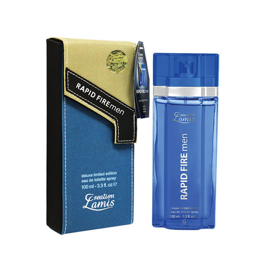 Creation Lamis Deluxe Limited Edition Rapid Fire for Men - Eau de Toilette, 100ml | B.20042800 (NO-TX)