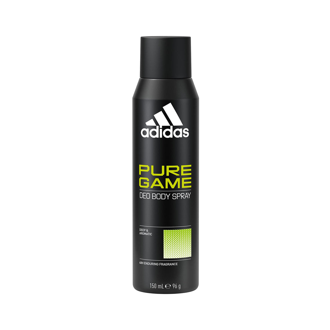 Adidas Pure Game Deodorant Body Spray 150ml | B.20050697 (OMR/OIS/OIH-TX)