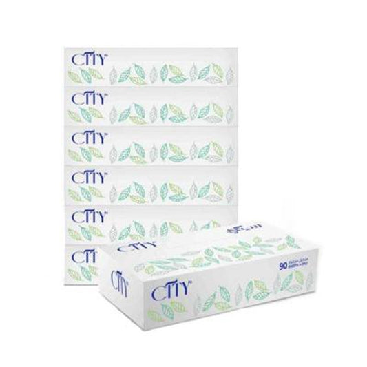 City Tissue 90 Sheets X2Ply 6 Box | B.20048806 (CS/CE/CA-TX)