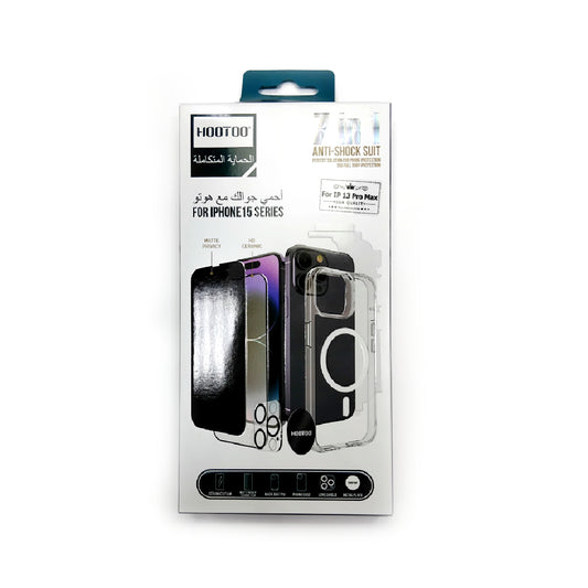 HOOTOO | 7 in 1 Full Protection Package | IPhone 13 Pro Max (LP/UP/BV)