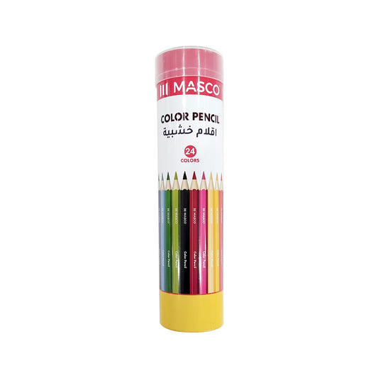 Masco Colorful Pencil 24 Colors | B.6285765014422 (OOH-ONS-ONH)