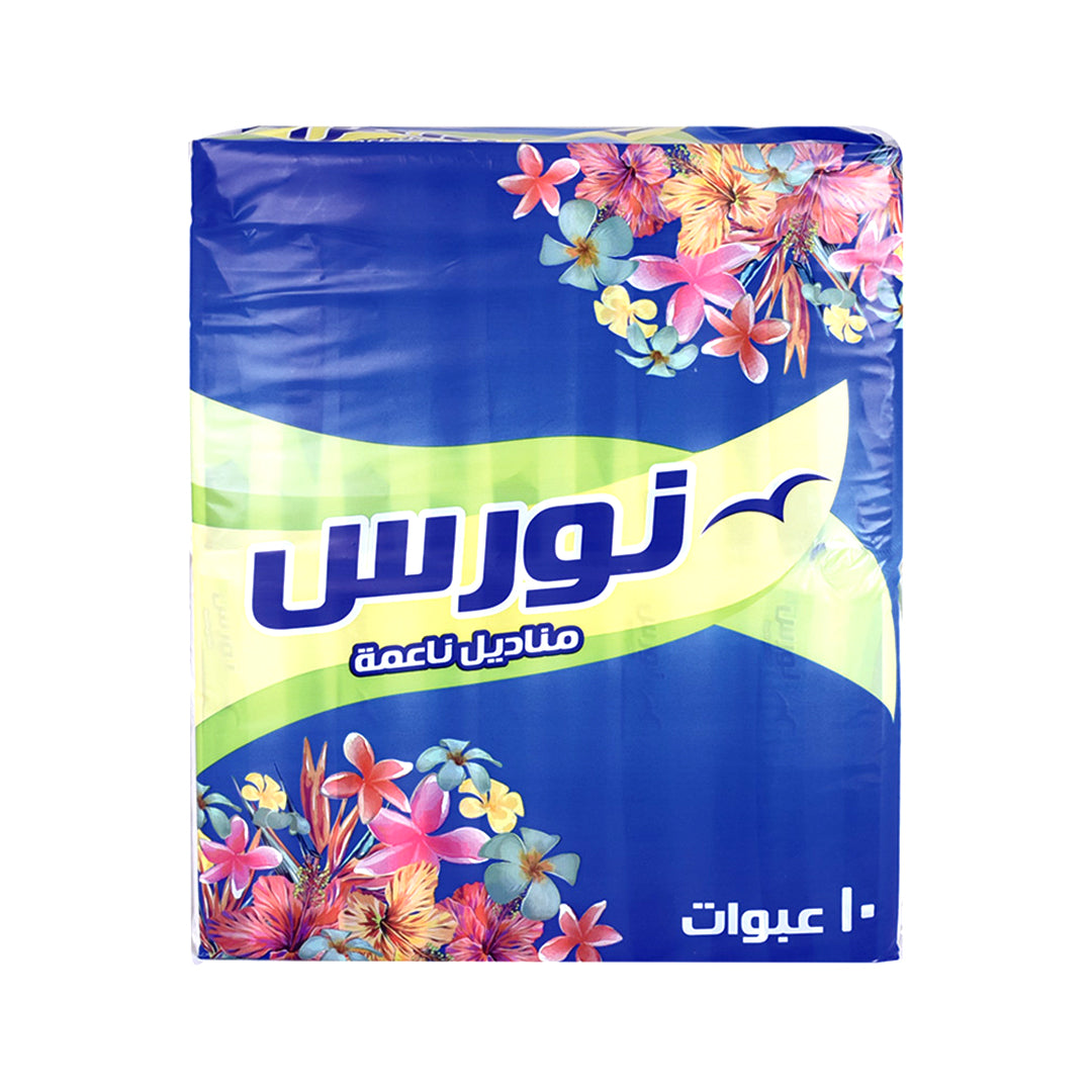 Nawras Facial Tissues 10 Packs x 160 Tissue | B.99836740 (IH/IM/OSS-TX)