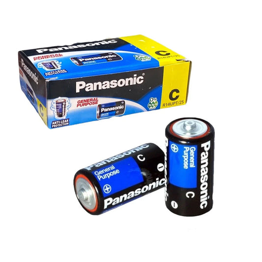 Panasonic C Zinc Carbon Battery R14UPT/2S | B.20031669 (NA-NM-ES)