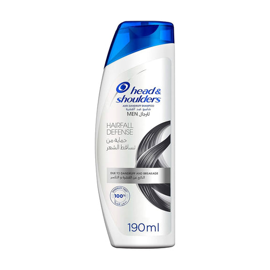 Head & Shoulder Anti Dandruff Shampoo Hairfall Defense For Men 190ml | B.99824983 (AM-RS-RN)