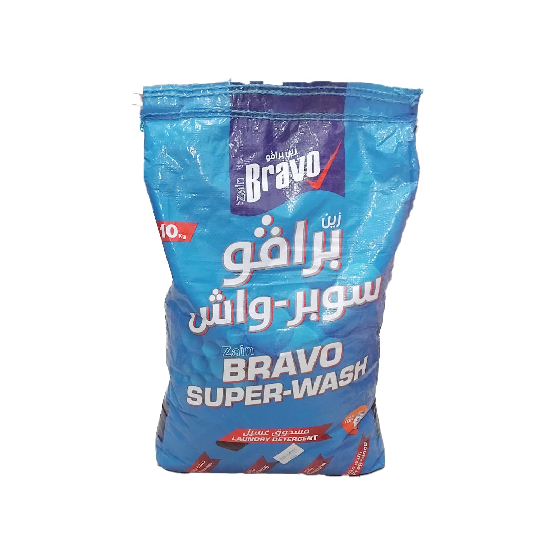 Bravo Super Wash Washing Powder 10KG | B.6291010929151 (HC-HR-AS-TX)