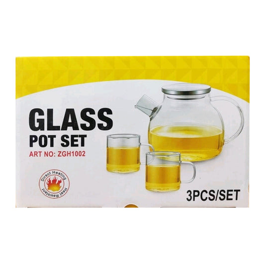 Glass Tea Pot Set | B.6974295210144 (NN-NC-NA-TX)