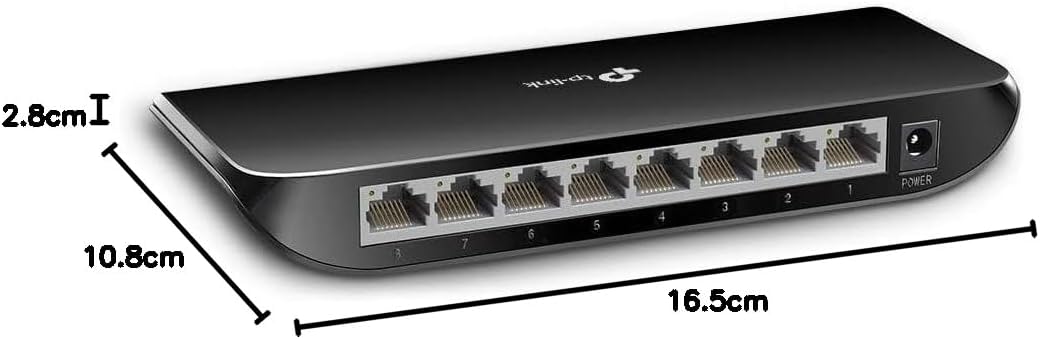 TP-LINK 8 Port Gigabit Desktop Switch - TL-SG1008D