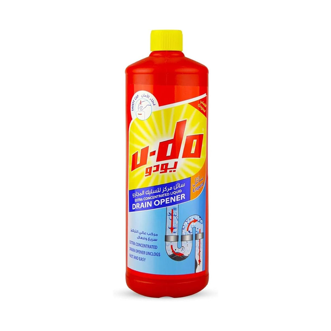 U-Do Drain Opener Liquid, 1 ltr | B.6281015000818 (OCC-OCI-OHC)